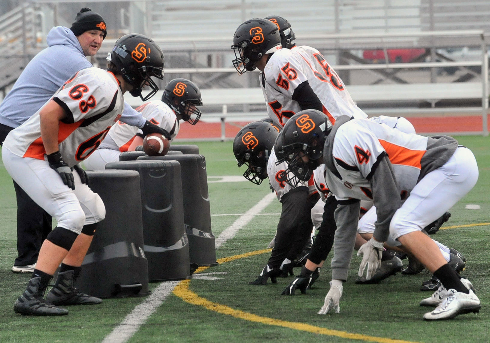 Schuylerville state football practice